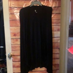 Black cardigan